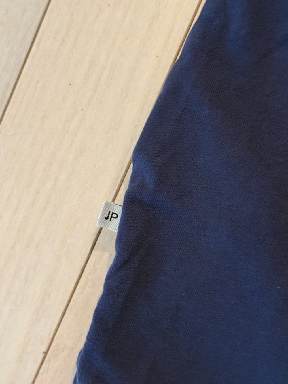 Men's James Perse Navy Polo Shirt - Picture 4 of 5